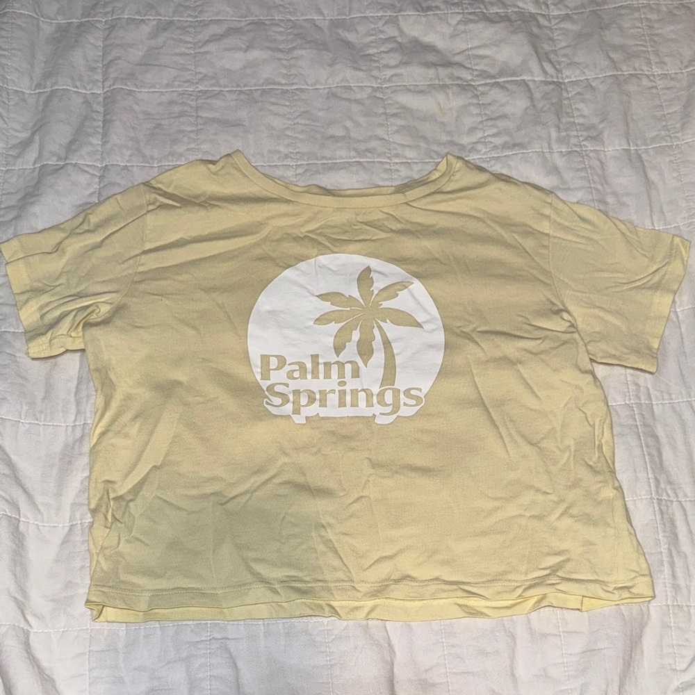 Yellow Palm Springs T-Shirt